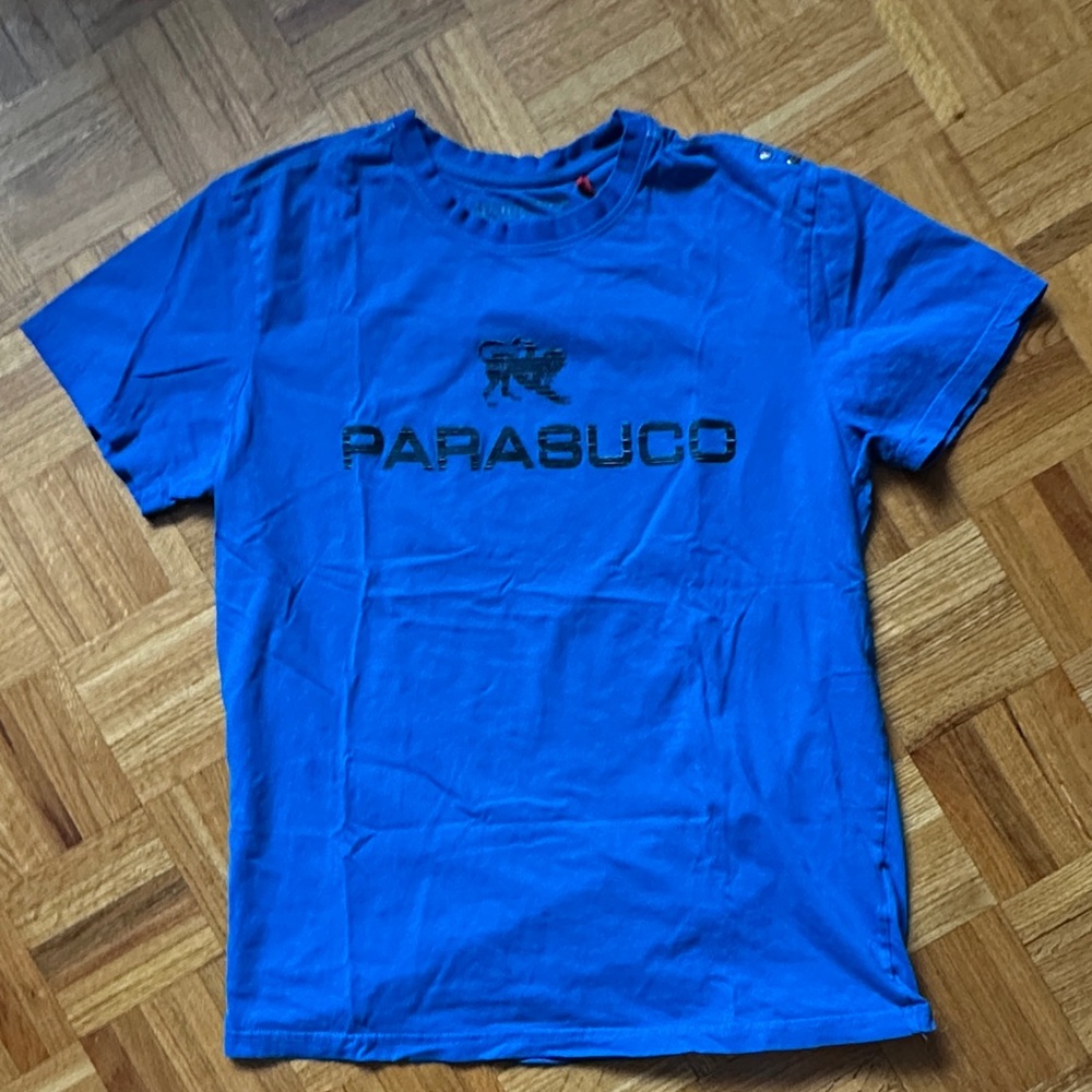 Parasuco Royal Blue Logo Tee